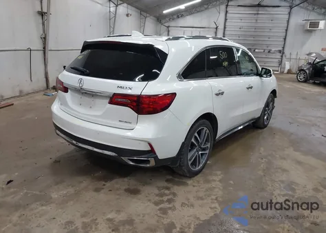 2017 Acura Mdx Advance Package z USA, uszkodzony, nr VIN 5FRYD4H81HB037417